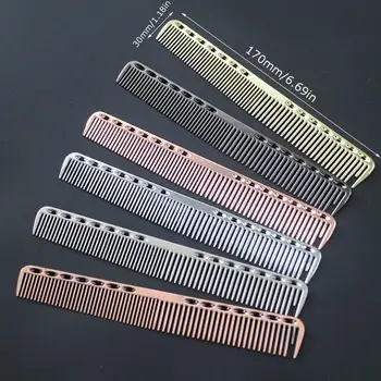 1pc Random Color Durable Space Aluminum Hairdressing Cut Comb Anti Static Haircut Comb for Salon Barber Hair Care Beauty Tool
1pc Random Color Durable Space Aluminum Hairdressing Cut Comb Anti Static Haircut Comb for Salon Barber Hair Care Beauty Tool