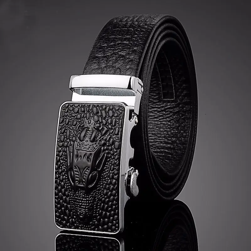 Hot Sale Men belts Luxury Genuine Leather Crocodile designer High Quality Automatic Buckle Real Cowhide Jeans belt NS48
Hot Sale Men belts Luxury Genuine Leather Crocodile designer High Quality Automatic Buckle Real Cowhide Jeans belt NS48