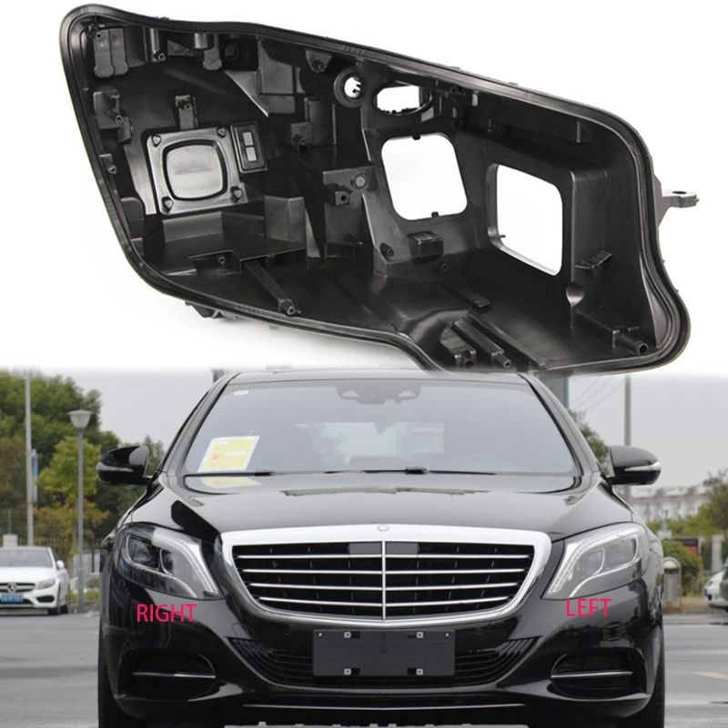w222 shell Black headlight shade Black headlight base Headlight black casing shell for Mercedes-Benz w222 s class cover lens
w222 shell Black headlight shade Black headlight base Headlight black casing shell for Mercedes-Benz w222 s class cover lens