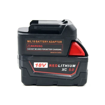 Milwaukee M18 18V Li-ion Battery to MAKITA 18V BL Series Li-ion Battery Tool Adapter Accessories
Milwaukee M18 18V Li-ion Battery to MAKITA 18V BL Series Li-ion Battery Tool Adapter Accessories