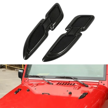 2pcs Carbon Fiber Look Air Vent Fender Cover Trim For Jeep Wrangler JK JL 2007-2020 ABS Plastic Car Replacement Accessories
2pcs Carbon Fiber Look Air Vent Fender Cover Trim For Jeep Wrangler JK JL 2007-2020 ABS Plastic Car Replacement Accessories