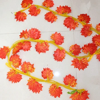 12 Piece 2.3M Artificial Vine Red Autumn Maple Leaf Fake Garland Plants Foliage Garden for Wedding Party Home Decoration
12 Piece 2.3M Artificial Vine Red Autumn Maple Leaf Fake Garland Plants Foliage Garden for Wedding Party Home Decoration