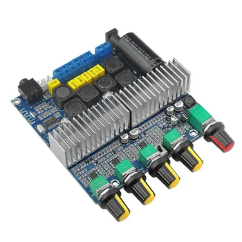 Bluetooth4.2 TPA3116D2 Digital 2.1 Audio Amplifier Board 100W+50W+50W DC 12-24V Amplifier Board
Bluetooth4.2 TPA3116D2 Digital 2.1 Audio Amplifier Board 100W+50W+50W DC 12-24V Amplifier Board