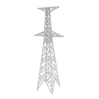 Surwish 20 X 4.7 X 4.7cm / 30 X 7.1 X 7.1cm DIY Sand Table Tower Model High Voltage Transmission Tower Decoration - Silver Grey
Surwish 20 X 4.7 X 4.7cm / 30 X 7.1 X 7.1cm DIY Sand Table Tower Model High Voltage Transmission Tower Decoration - Silver Grey