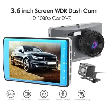 Durable Car DVR Recorder Camera Delicate Design 3.6 inch 1080P Car Dash Cam 140 Degree Reversing Image Parking Monitor Car DVR
Durable Car DVR Recorder Camera Delicate Design 3.6 inch 1080P Car Dash Cam 140 Degree Reversing Image Parking Monitor Car DVR