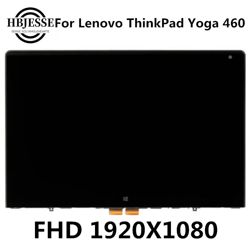 

14" For Lenovo Thinkpad P40 Yoga 460 LCD touch screen assembly NV140FHM N45 LTN140HL05 LP140WF6 30 Pins 1920*1080 FHD