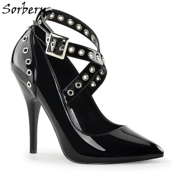 Sorbern Women Pumps Shoes 13CM Heels Buckle Strap Sexy Ladies Party Pumps Shoes Pumps Women Shoes New Arrive Shoes
Sorbern Women Pumps Shoes 13CM Heels Buckle Strap Sexy Ladies Party Pumps Shoes Pumps Women Shoes New Arrive Shoes