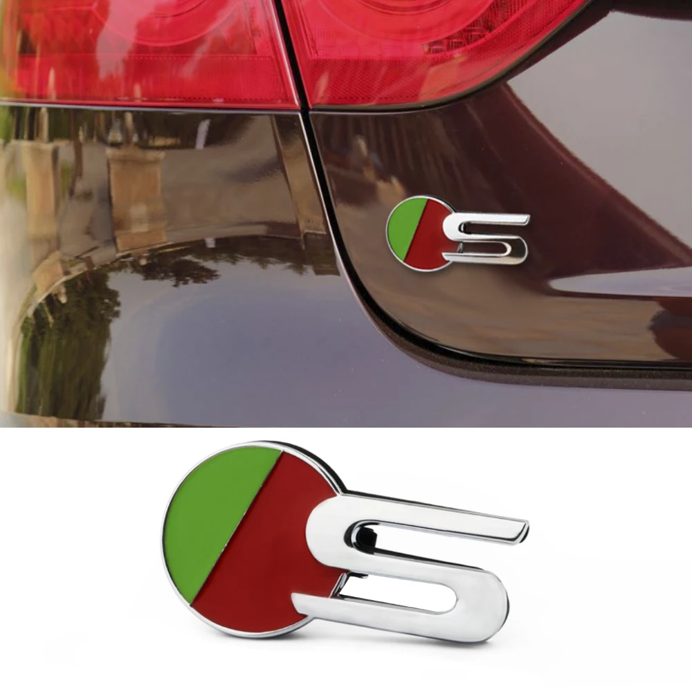 Emblem S Sticker for Jaguar F-Type XK XF XJ XFR XJS Car Side Fender Rear Trunk Sticker 3D Metal Sticker Auto Tuning Accessories
Emblem S Sticker for Jaguar F-Type XK XF XJ XFR XJS Car Side Fender Rear Trunk Sticker 3D Metal Sticker Auto Tuning Accessories