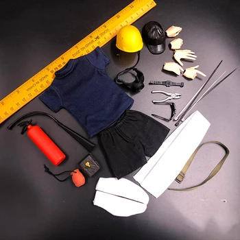 1/6 Scale Explorer Engineering Fireman Clothes Set with Accessories for 12''Figures Models
1/6 Scale Explorer Engineering Fireman Clothes Set with Accessories for 12''Figures Models