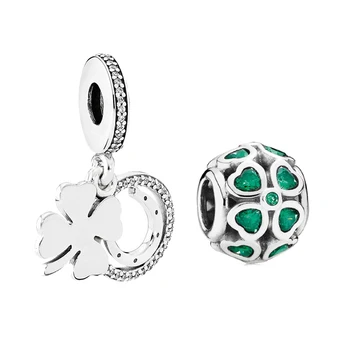 Free Shipping Lucky Clover Charms Beads & Pendant Fit Brand Bracelets & Necklaces DIY Making Fashion Jewelry Accessories
Free Shipping Lucky Clover Charms Beads & Pendant Fit Brand Bracelets & Necklaces DIY Making Fashion Jewelry Accessories