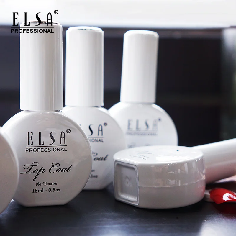 Elsa 15ml Nail Base and Top Coat UV LED Soak Off Top and Base Nail Gel Long Lasting Nail Polish Lak Varnish Primer Manicure Gel
Elsa 15ml Nail Base and Top Coat UV LED Soak Off Top and Base Nail Gel Long Lasting Nail Polish Lak Varnish Primer Manicure Gel