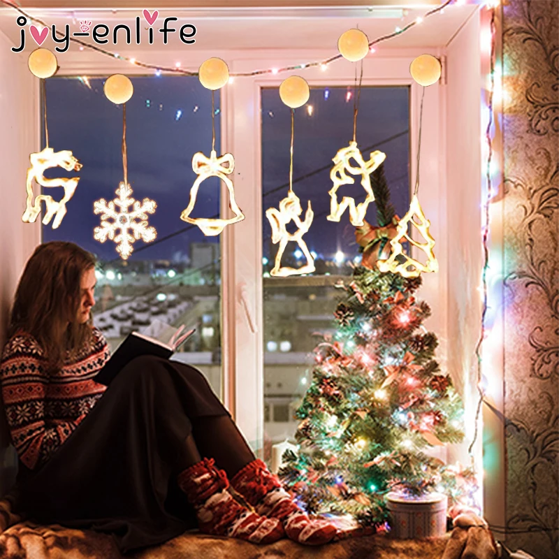 Merry Christmas Led Light Hanging For Door Window Home Decor Navidad 2021 Christmas Tree LED Suction Lamp Decoration Supplies
Merry Christmas Led Light Hanging For Door Window Home Decor Navidad 2021 Christmas Tree LED Suction Lamp Decoration Supplies