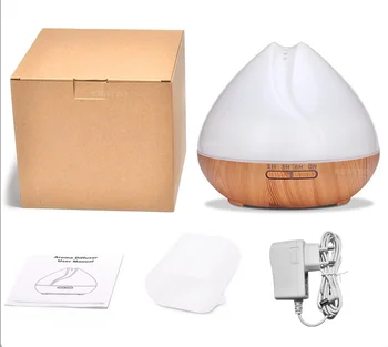 Aroma Essential Oil Diffuser Ultrasonic Air Humidifier Grain 7 Color Changing LED Lights for Office Bedroom 400ml light Wood
Aroma Essential Oil Diffuser Ultrasonic Air Humidifier Grain 7 Color Changing LED Lights for Office Bedroom 400ml light Wood