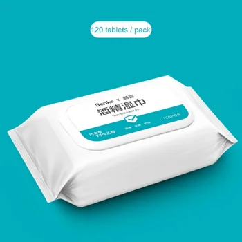 120PCS/PACK 75% Alcohol Wipes Sterilization Portable Wipes Antibacterial for Home Office Travel Wipe Pads Cleaning Supplies
120PCS/PACK 75% Alcohol Wipes Sterilization Portable Wipes Antibacterial for Home Office Travel Wipe Pads Cleaning Supplies