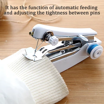 1pc Portable Mini Manual Sewing Machine Simple Operation Sewing Tools Sewing Cloth Fabric Handy Needlework Tool Sewing Machine
1pc Portable Mini Manual Sewing Machine Simple Operation Sewing Tools Sewing Cloth Fabric Handy Needlework Tool Sewing Machine