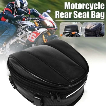 Universal Motorcycle Rear Seat Bag 7.5L-10L Large Capacity Seat Bag with Strap Waterproof Oxford Cloth Bike Rear Bag
Universal Motorcycle Rear Seat Bag 7.5L-10L Large Capacity Seat Bag with Strap Waterproof Oxford Cloth Bike Rear Bag
