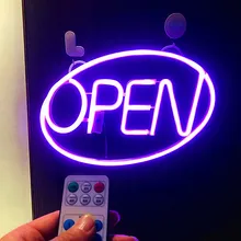 Open Neon Sign Ultra Bright Open Letters Neon Led Lamp Restaurant Bar Home Decor with Remote Control USB/Battery Powered Light
Open Neon Sign Ultra Bright Open Letters Neon Led Lamp Restaurant Bar Home Decor with Remote Control USB/Battery Powered Light