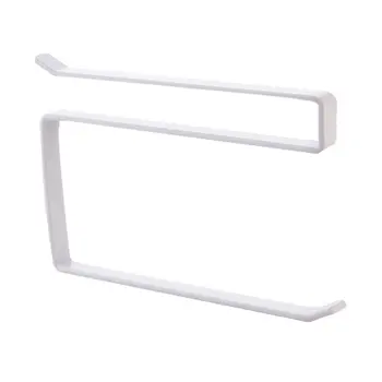 Adjustable Door Cabinet Hanging Paper Towel Rack Saving Space Wrought Iron Cabinet Partition Layer Storage Rack Roll Holder 
Adjustable Door Cabinet Hanging Paper Towel Rack Saving Space Wrought Iron Cabinet Partition Layer Storage Rack Roll Holder