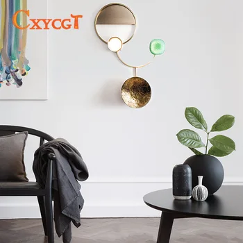 Post-modern Glass Wall Lights Lamp Nordic LED Wall Sconce for Bathroom Bedroom Home Lighting Fixtures Kitchen Lamp Luminaire E14
Post-modern Glass Wall Lights Lamp Nordic LED Wall Sconce for Bathroom Bedroom Home Lighting Fixtures Kitchen Lamp Luminaire E14