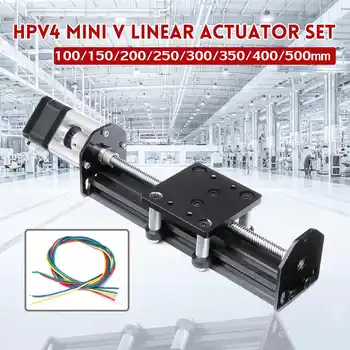 HPV4 Linear Guide Set Open builds Mini V Linear Actuator 100-500mm Linear Module with 17HS3401S Stepper Motor
HPV4 Linear Guide Set Open builds Mini V Linear Actuator 100-500mm Linear Module with 17HS3401S Stepper Motor