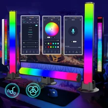 LED Night Light Pickup Light RGB Pickup Rhythm Atmosphere Light APP Control Household Atmosphere Light That Dances With Music
LED Night Light Pickup Light RGB Pickup Rhythm Atmosphere Light APP Control Household Atmosphere Light That Dances With Music