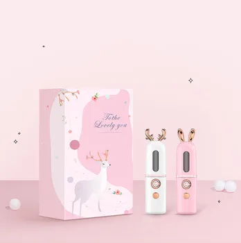 Alcohol Disinfection Nano Hydrating Instrument Spraying Machine Negative Ion Nano Steaming Face Moisturizing Cute Animal Ears
Alcohol Disinfection Nano Hydrating Instrument Spraying Machine Negative Ion Nano Steaming Face Moisturizing Cute Animal Ears