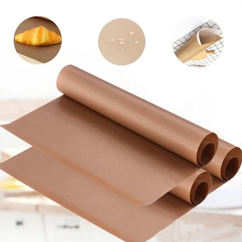 Reusable Baking Mat High Temperature Resistant Teflon Sheet Pastry Baking Oilpaper Heat-resistant Pad Non stick For Outdoor BBQ
Reusable Baking Mat High Temperature Resistant Teflon Sheet Pastry Baking Oilpaper Heat-resistant Pad Non stick For Outdoor BBQ