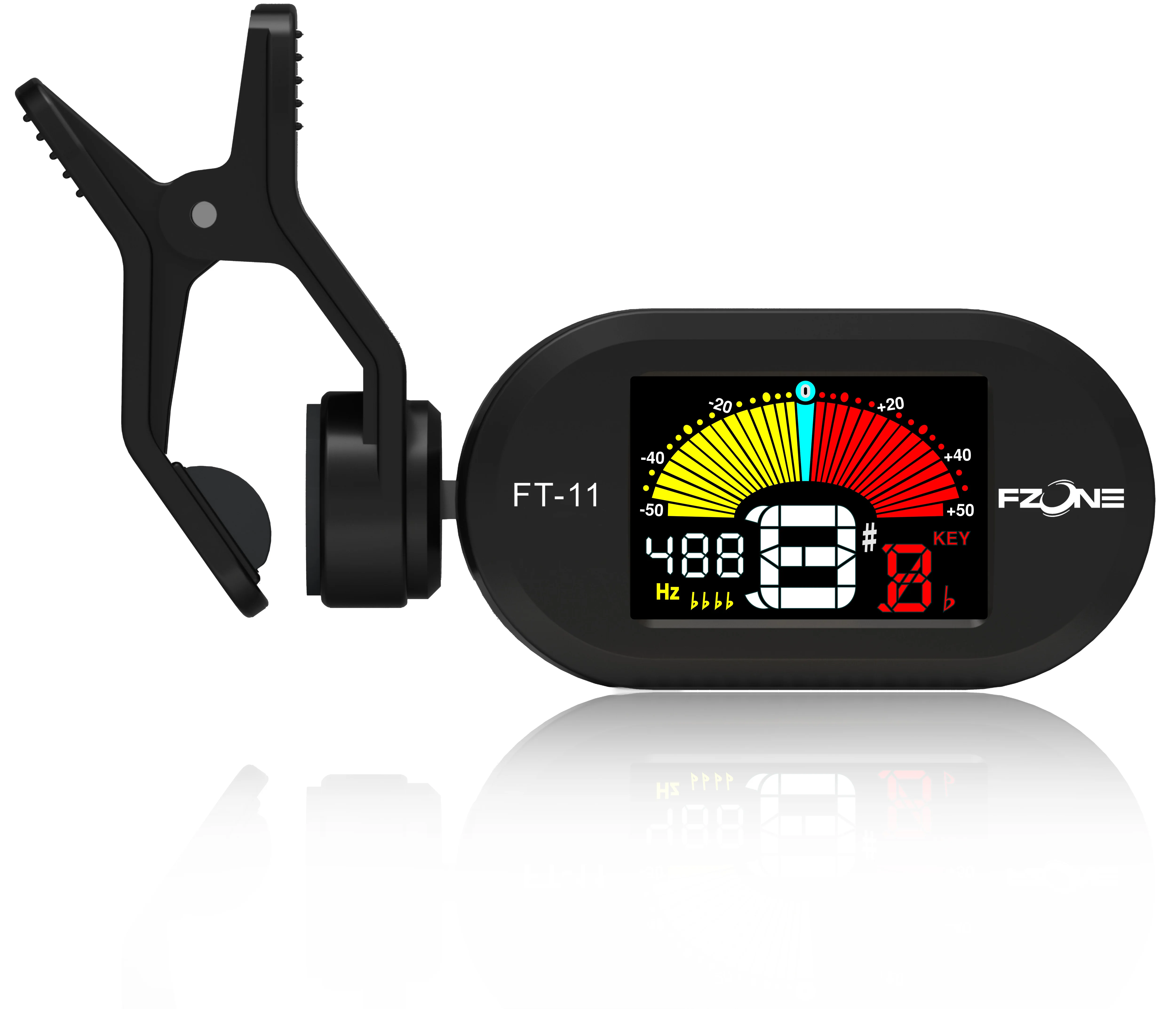 Fzone FT-11 Clip-on Chromatic Tuner For Bass Violin and Ukulele Guitar Tuner LCD Display Guitar Accessories
Fzone FT-11 Clip-on Chromatic Tuner For Bass Violin and Ukulele Guitar Tuner LCD Display Guitar Accessories