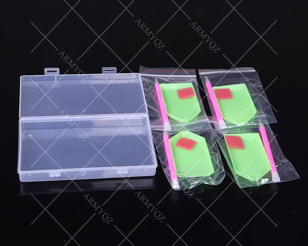 Diamond Embroidery Accessories diamond painting Boxes Cross Stitch Cases Storage Organizer Empty box and 4pcs pen,Clay,4pc tray
Diamond Embroidery Accessories diamond painting Boxes Cross Stitch Cases Storage Organizer Empty box and 4pcs pen,Clay,4pc tray
