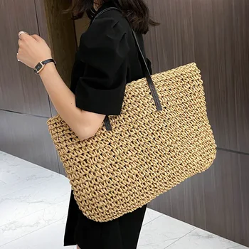 Summer Mass Handbag Package Female 2020 New Style Fashion Korean-style Versatile GIRL'S Shoulder Bag Beach Bag Straw Bags 
Summer Mass Handbag Package Female 2020 New Style Fashion Korean-style Versatile GIRL'S Shoulder Bag Beach Bag Straw Bags