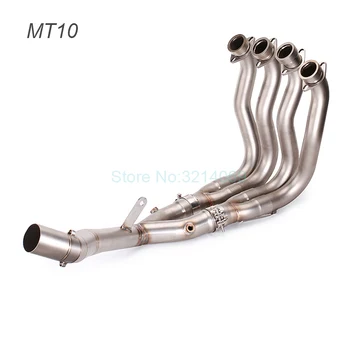 Motorcycle Full Exhaust System For MT10 FZ-10 2015 2016 2017 Fit For Universal 60mm Mufflers Modified Moto Exhaust Pipe Slip-on
Motorcycle Full Exhaust System For MT10 FZ-10 2015 2016 2017 Fit For Universal 60mm Mufflers Modified Moto Exhaust Pipe Slip-on