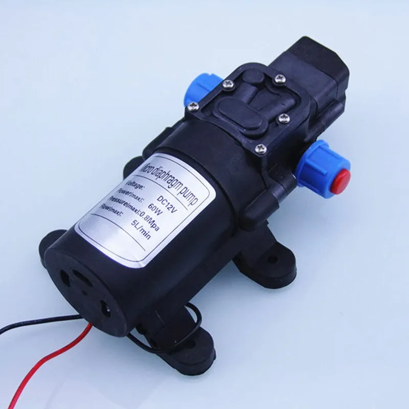 Miniature electric diaphragm pump with pressure switch,High power 60W DC12V 24V sprayer car wash water pump,J19158
Miniature electric diaphragm pump with pressure switch,High power 60W DC12V 24V sprayer car wash water pump,J19158