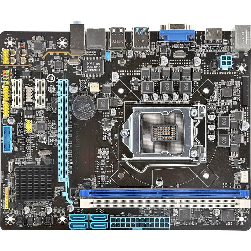 ONDA H110M+ all-solid-state version (Intel H110/LGA 1151) main board supports DDR3 mainboard / double DDR3 computermatherboard
ONDA H110M+ all-solid-state version (Intel H110/LGA 1151) main board supports DDR3 mainboard / double DDR3 computermatherboard
