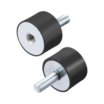 uxcell M8 Male Female Shock Absorber Anti Vibration Isolators 25mm x 25mm Black, 2pcs (M8x23 D30xH20)-4pcs
uxcell M8 Male Female Shock Absorber Anti Vibration Isolators 25mm x 25mm Black, 2pcs (M8x23 D30xH20)-4pcs