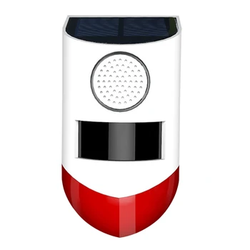 Solar Powered Outdoor Waterproof Intelligent Warning Easy Install Motion Sensor Security Factory LED Alarm Light Wall Anti Theft 
Solar Powered Outdoor Waterproof Intelligent Warning Easy Install Motion Sensor Security Factory LED Alarm Light Wall Anti Theft