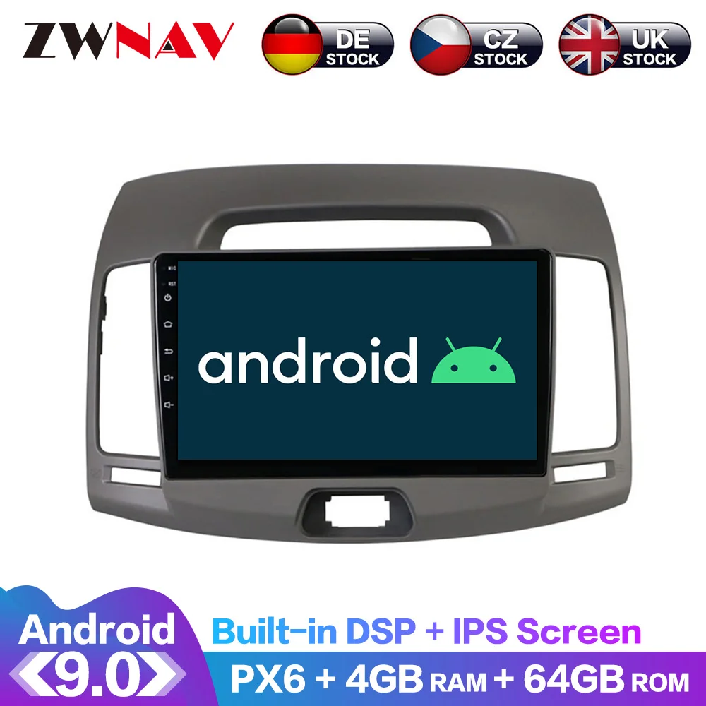 Android 9.0 4+64G DSP Radio Car DVD Player GPS navigation For Hyundai Elantra 4 HD 2006-2010 Head Unit Multimedia Tape Recorder
Android 9.0 4+64G DSP Radio Car DVD Player GPS navigation For Hyundai Elantra 4 HD 2006-2010 Head Unit Multimedia Tape Recorder