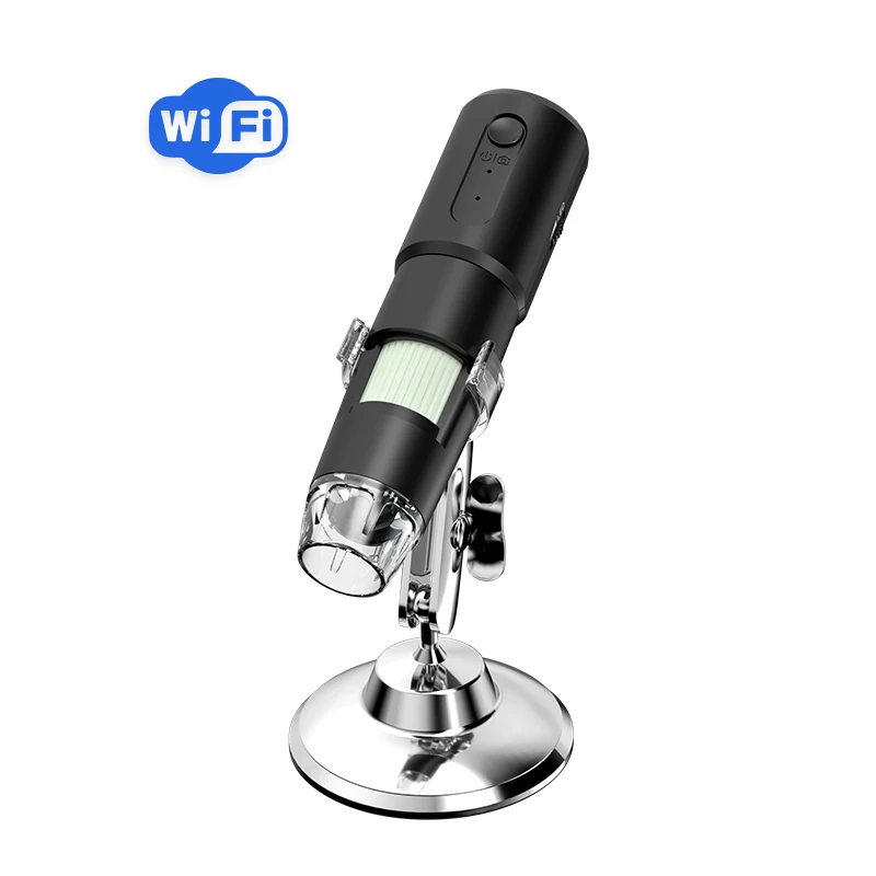 Цифровой микроскоп 2 МП 1080P вращение на 360 градусов 50-1000X Wi-Fi ручной эндоскоп осмотр