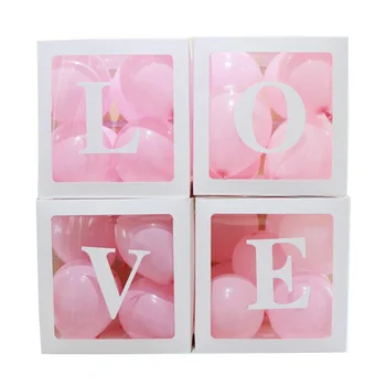 Transparent Cube Balloon Box with "Baby/Love" Sticker Gift Balloon for Baby Shower Wedding Birthday Party New Year's Decor
Transparent Cube Balloon Box with "Baby/Love" Sticker Gift Balloon for Baby Shower Wedding Birthday Party New Year's Decor