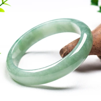 Send Certificate Natural Myanmar Raw Stone A Grade Carved 54-62mm Light Green Bracelet Fine Princess Jade Bracelet
Send Certificate Natural Myanmar Raw Stone A Grade Carved 54-62mm Light Green Bracelet Fine Princess Jade Bracelet