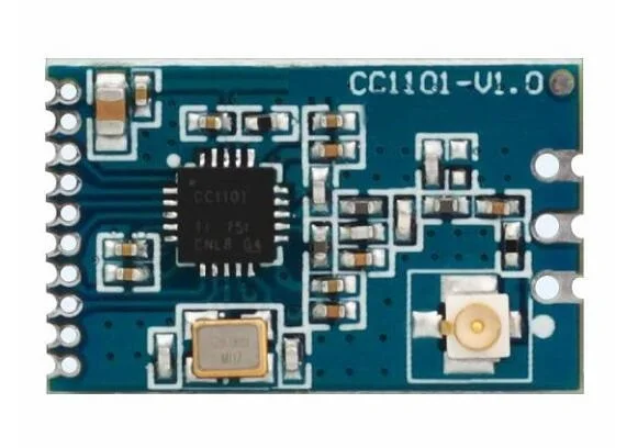CC1101 Wireless RF Module FSK Two-way Wireless Transceiver 433M 315M 868M 915M Wireless Data Transmission
CC1101 Wireless RF Module FSK Two-way Wireless Transceiver 433M 315M 868M 915M Wireless Data Transmission
