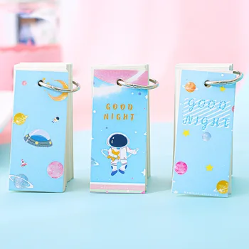 3 pcs/lot Mini Planet Notebook Kawaii Ring Buckle Blank Word Book Card Tearable Notepads Stationery gift memo pad school supply
3 pcs/lot Mini Planet Notebook Kawaii Ring Buckle Blank Word Book Card Tearable Notepads Stationery gift memo pad school supply