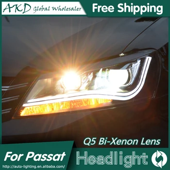 AKD Car Styling for VW Passat B7 Headlights 2012-2014 Passat CC LED Headlight DRL Bi Xenon Lens High Low Beam Parking Fog Lamp
AKD Car Styling for VW Passat B7 Headlights 2012-2014 Passat CC LED Headlight DRL Bi Xenon Lens High Low Beam Parking Fog Lamp
