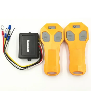 New Arrival High Quality DC12V Telecomande Wireless Winch Remote Control Yellow+Black Kit With Twin Hands
New Arrival High Quality DC12V Telecomande Wireless Winch Remote Control Yellow+Black Kit With Twin Hands