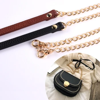 PU Handbag Strap With Metal Chain, Replacement Bag Strap Snap Hook For Sale
PU Handbag Strap With Metal Chain, Replacement Bag Strap Snap Hook For Sale