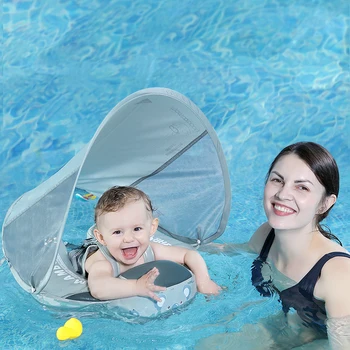 Solid Non-Inflatable Baby Swimming Float Swim Trainer Pool Float with Canopy Swimming Ring with Sun Shade UPF 50+ 
Solid Non-Inflatable Baby Swimming Float Swim Trainer Pool Float with Canopy Swimming Ring with Sun Shade UPF 50+