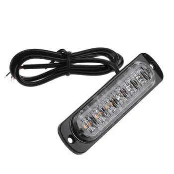 4x Yellow 6LED Emergency Car Side Marker Light Trailer Warn Flash Strobe Lights Turn Signal Light Brake Light
4x Yellow 6LED Emergency Car Side Marker Light Trailer Warn Flash Strobe Lights Turn Signal Light Brake Light
