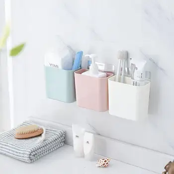 Suction Cup Storage Box Phone Rack Remote Control Case Bathroom Toilet Toothbrush Toothpaste soap box storage Home Supply
Suction Cup Storage Box Phone Rack Remote Control Case Bathroom Toilet Toothbrush Toothpaste soap box storage Home Supply