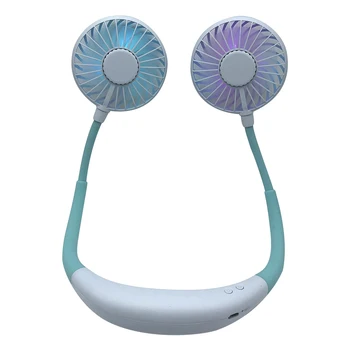 2019 Summer Hands-free Lazy Neck Band Hanging Magic Color Small Fan Aromatherapy Fan Sports Dual Fan Mini Air Cooler
2019 Summer Hands-free Lazy Neck Band Hanging Magic Color Small Fan Aromatherapy Fan Sports Dual Fan Mini Air Cooler