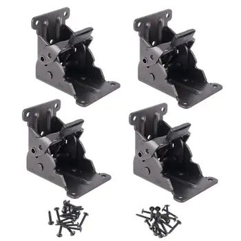 4Pcs 90 Degree Self-locking Folding Hinges Table Bed Leg Feet Steel Foldable Support Bracket with Screws
4Pcs 90 Degree Self-locking Folding Hinges Table Bed Leg Feet Steel Foldable Support Bracket with Screws