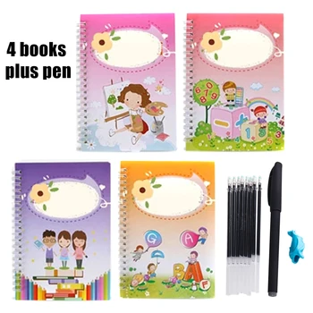 Magic Calligraphy That Can Be Reused Handwriting Copybook Set for Kid Calligraphic Letter Writing JS23
Magic Calligraphy That Can Be Reused Handwriting Copybook Set for Kid Calligraphic Letter Writing JS23